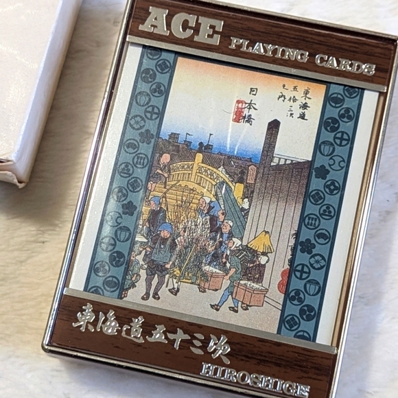 NIB - Vintage 1960's Japanese Hiroshige Playing Cards in Original Packaging - Picture 5 of 7